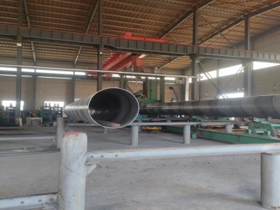防腐螺旋钢管厂家生产流程