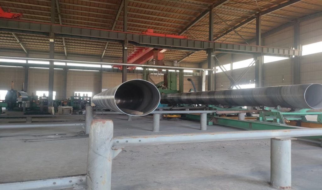 防腐螺旋钢管厂家生产流程 